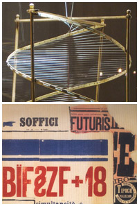 Banner con immagini di alcuni oggetti esposti